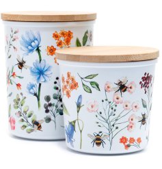 Nectar Meadows Storage Jars