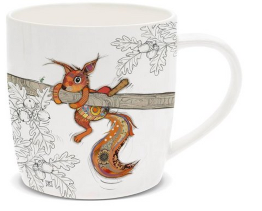 Bug Art Sammy Squirrel Mug