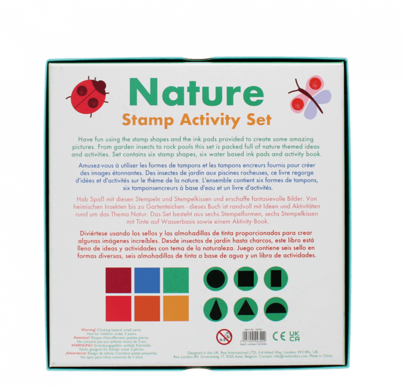 Kids Stamp Activity Set - Nature